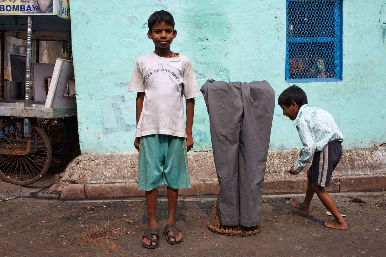 boys, full length, child, childhood, standing, two people, outdoors, day, real people, built structure, males, architecture, building exterior, children only, people, adult