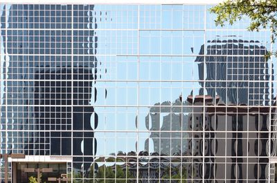 Low angle view of modern building