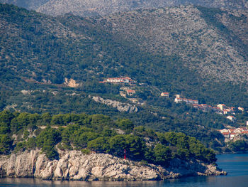 Dubrovnik at the mediterranean sea