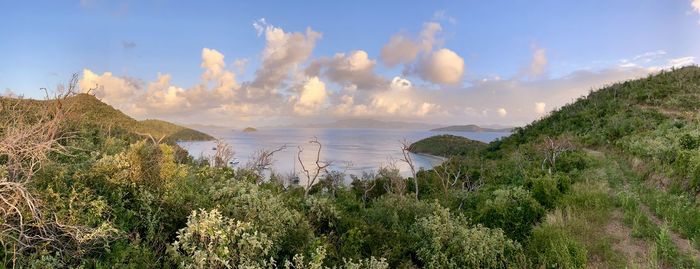 Panoramic view of landscape against sky