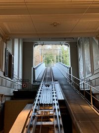 View of railroad tracks