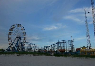 Ferris wheel against sky