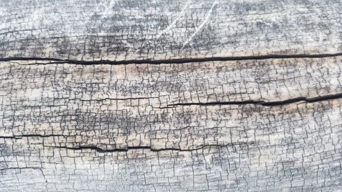 Full frame shot of cracked