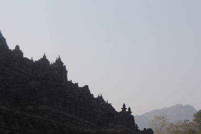 Low angle view of a temple