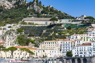 View of buildings in city