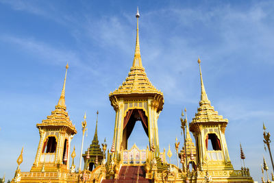 Low angle view of cathedral against sky