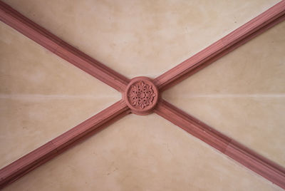 Low angle view of ceiling of building