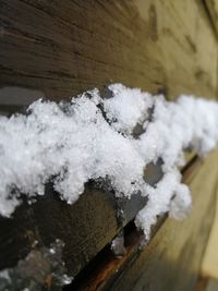 Close-up of snow