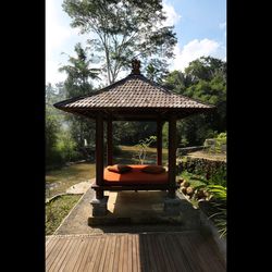 Gazebo in park
