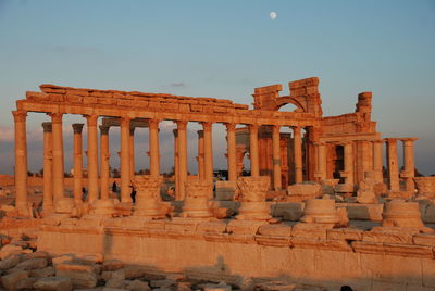 Old ruins in syria