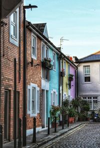 View of residential buildings