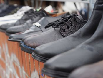 Close-up of shoes