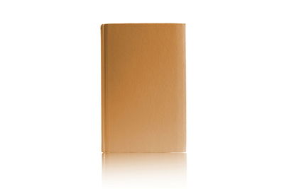 Close-up of paper against white background