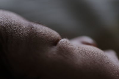 Close-up of baby boy