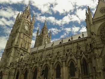 Low angle view of church