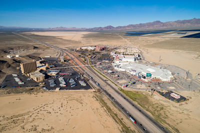 Primm valley resort and casino in nevada. close to california.