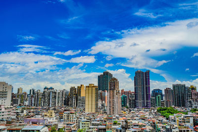 Cityscape against sky