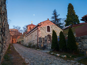 View of historic building against sky