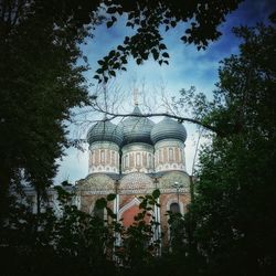 Low angle view of building against sky