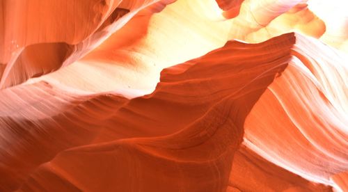 Scenic view of rock formations