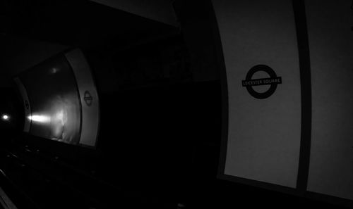 Close-up of illuminated lamp