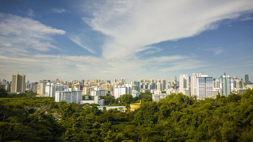 Skyscrapers in city