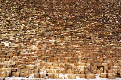 Full frame shot of brick wall