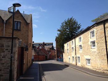 Houses against sky