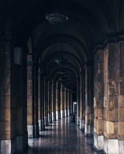 Corridor of building