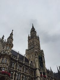 Low angle view of historic building against sky