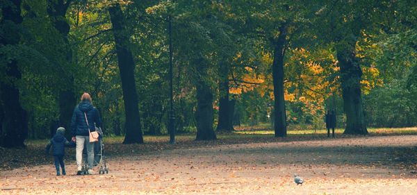 People in park