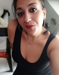 Portrait of beautiful woman at home