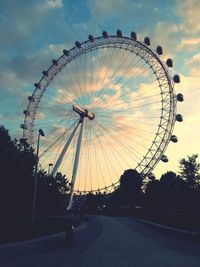 Ferris wheel against sky