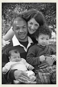 Portrait of smiling friends