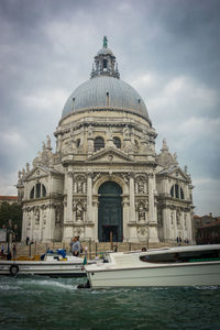 View of church against cloudy sky