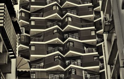 Low angle view of modern building