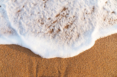 Full frame shot of sand at beach