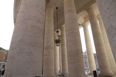 Low angle view of historical building