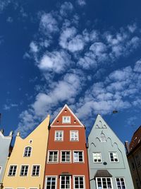 Low angle view of building against sky