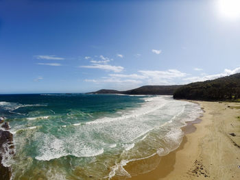 View of beach against sky