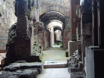 Interior of old building