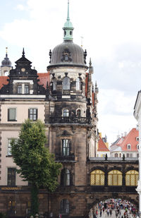 Cathedral against sky in city