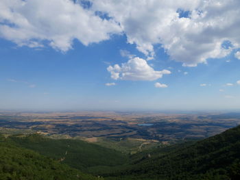 Aerial view of landscape