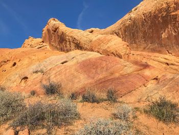 Scenic view of mountain against sky