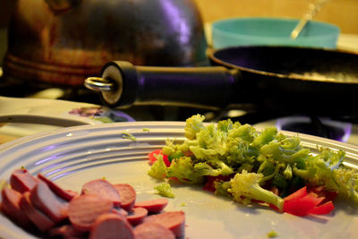 Close-up of food