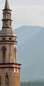 Low angle view of church against sky