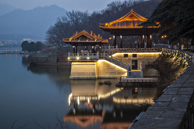 Nanjing xuanwu lake ancient yue wutai