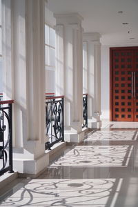 Corridor of building