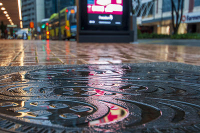 Urban water reflections 