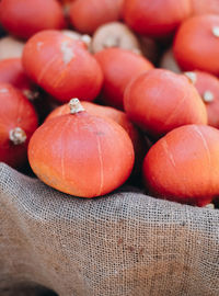 Close-up of oranges for sale in market